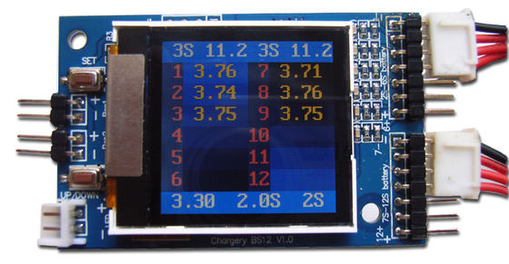 6S 12S LiPO Монитор напряжения аккумуляторных ячеек Мониторная система