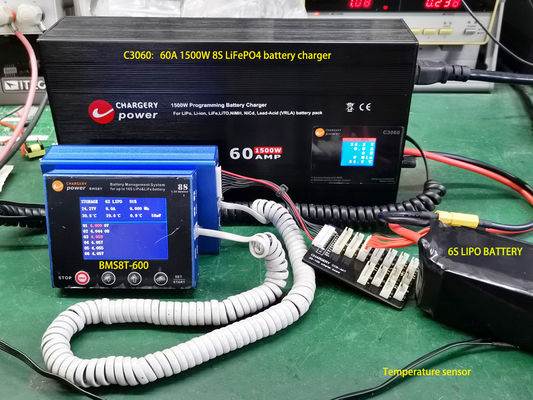 30V 1500W регулируемое напряжение тока Адаптер для зарядки батареи SMPS 1S 4S 8S 60A