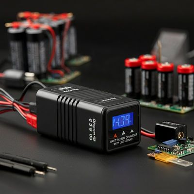 6S 3s 4s Липо зарядное устройство с ЖК-дисплеем 5W OEM